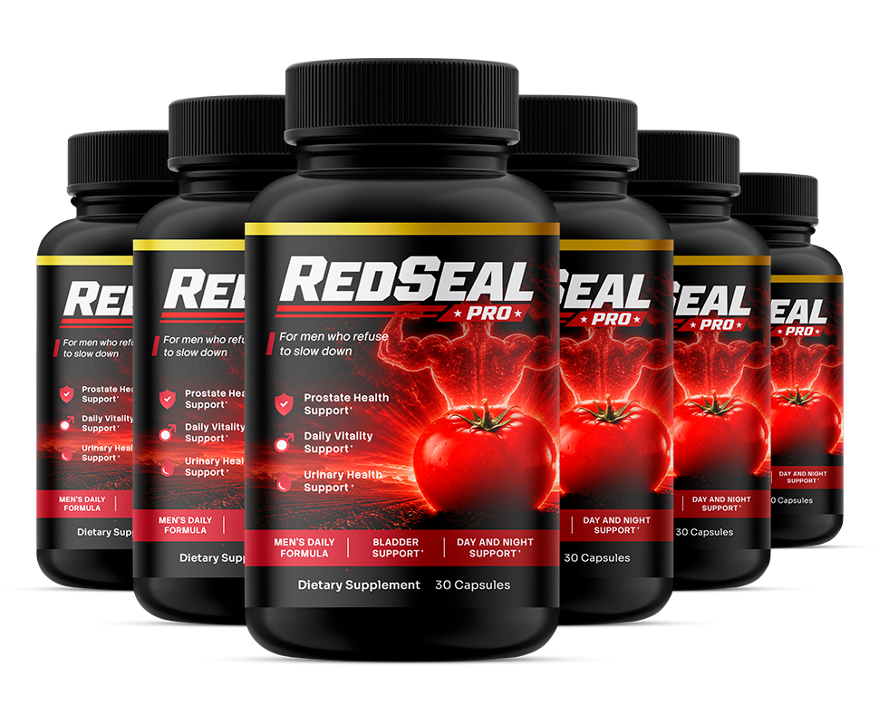 Six bottles of RedSeal PRO